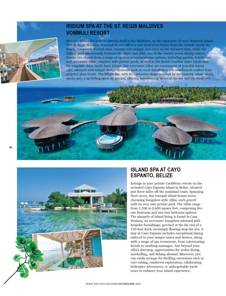 10 most iconic private island spa in the word