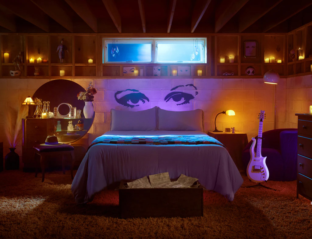 Purple rain house