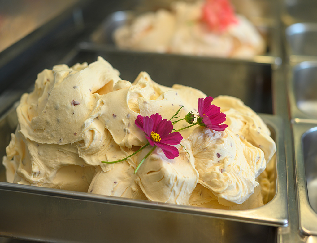 Gelato-frozen