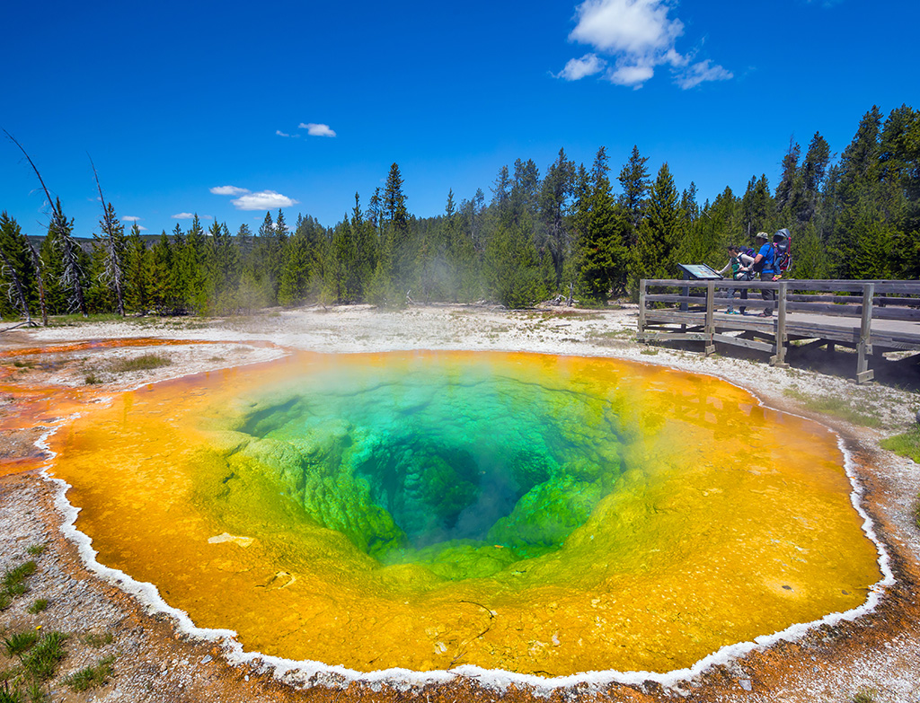 Morning Glory Pool, Wyoming