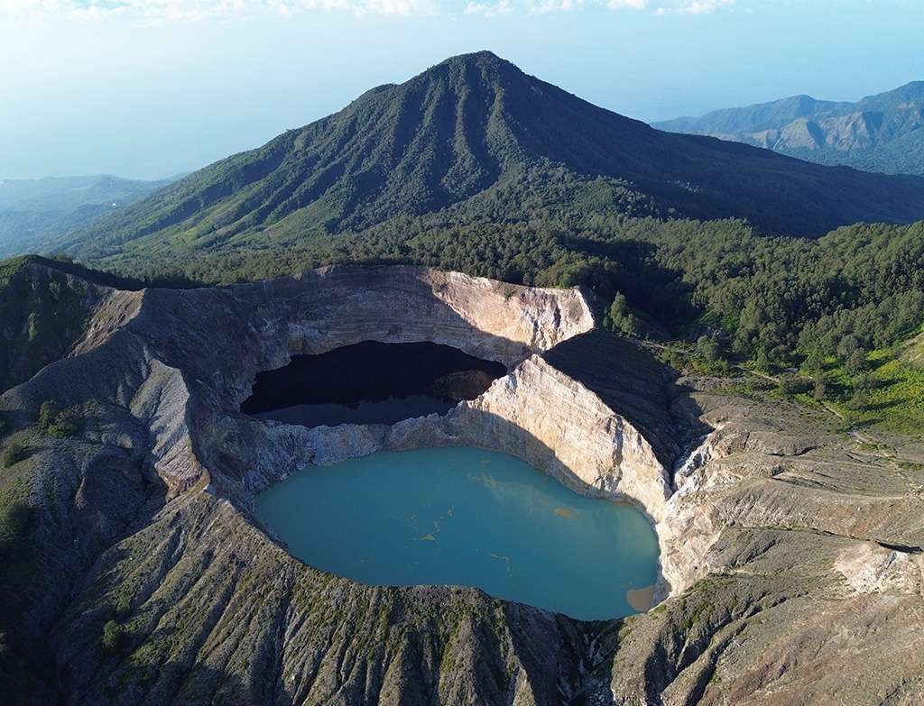 Volcano Mount Kelimutu
