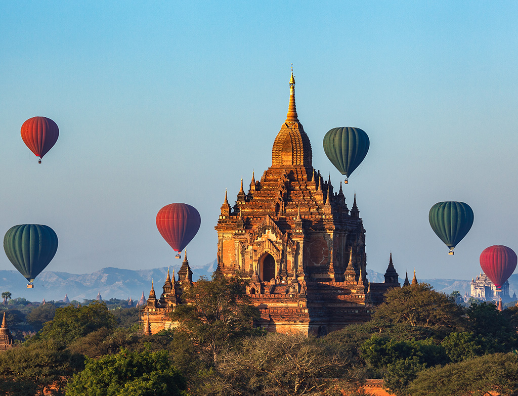 Best Hot-air Balloon destinations - Bagan