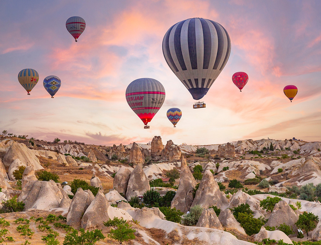 Best Hot-air Balloon destinations - Cappadocia