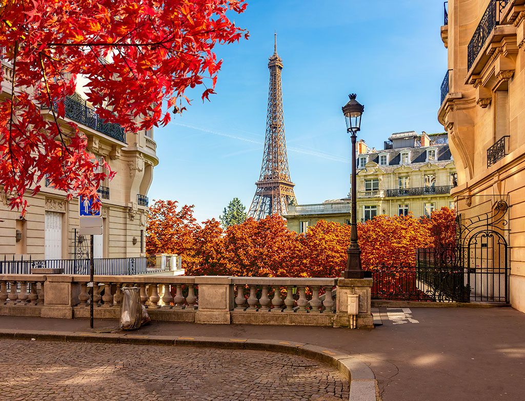 Paris-fall destinations